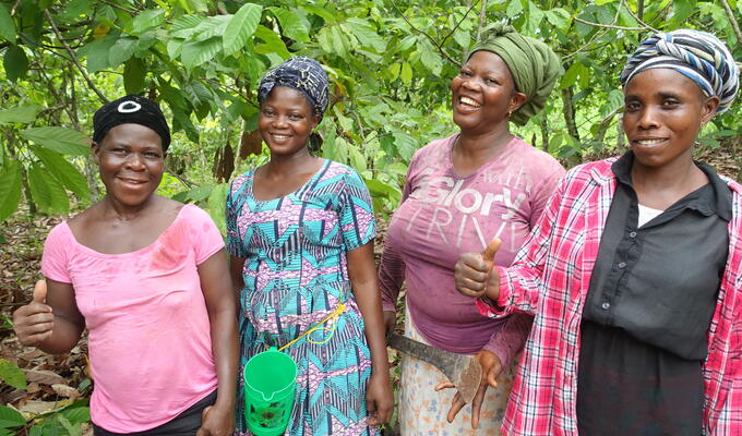 A4A Cocoa - women cocoa farmers